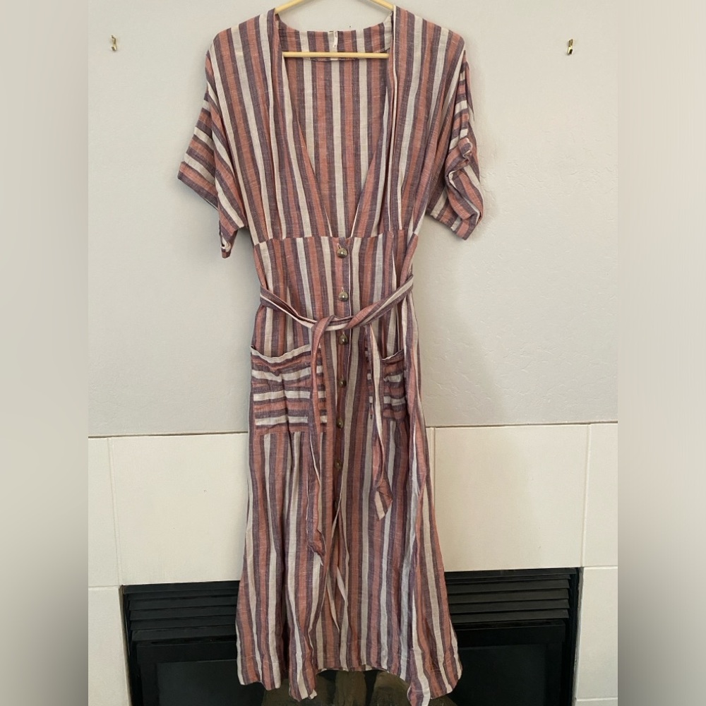 Free People Maxi Dress, Size Medium